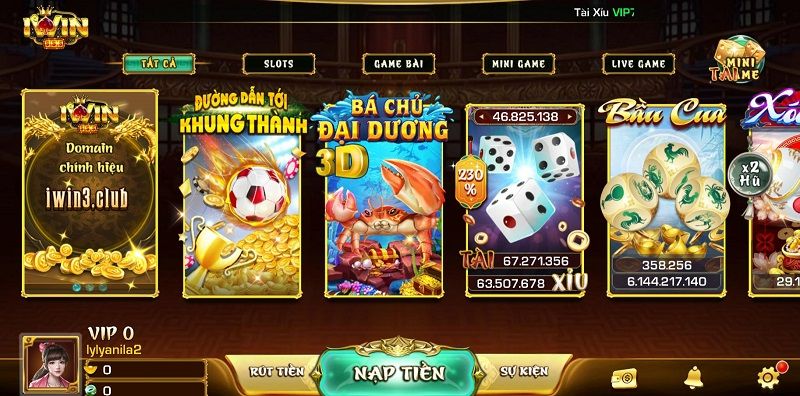 Cổng game IWIN chú trọng đầu tư vào thiết kế hình ảnh