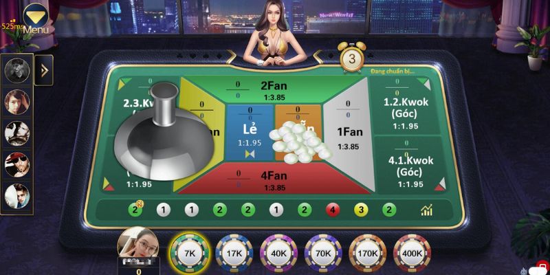 Lối chơi game Fantan cơ bản nhất