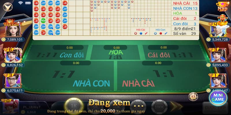 Luật chơi Baccarat Iwin chuẩn nhất cho newbie