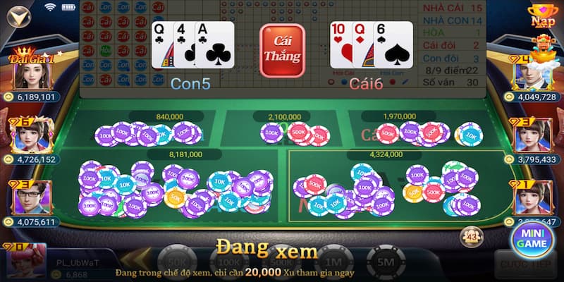 Ưu điểm nổi bật khi tham gia game bài Iwin